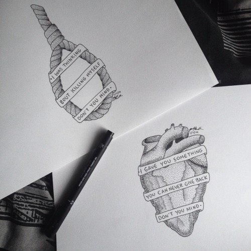 500x500 me drawing art heart drawings noose dotwork the ross - Noose Drawing