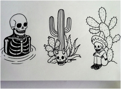 400x296 nopal cacti tumblr - Nopal Drawing