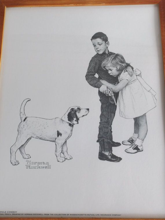 570x760 art - Norman Rockwell Drawings