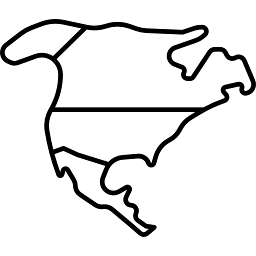 512x512 north america icons free download - North America Drawing