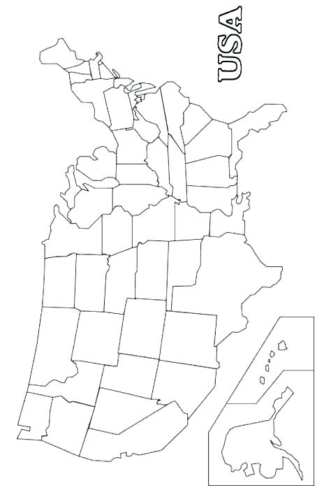 474x711 North America Map Coloring - North America Map Drawing