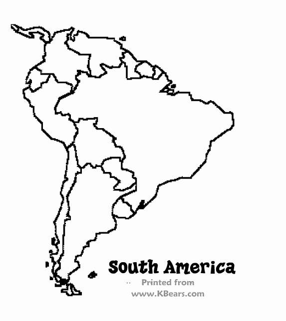 573x644 North America Map Coloring - North America Map Drawing