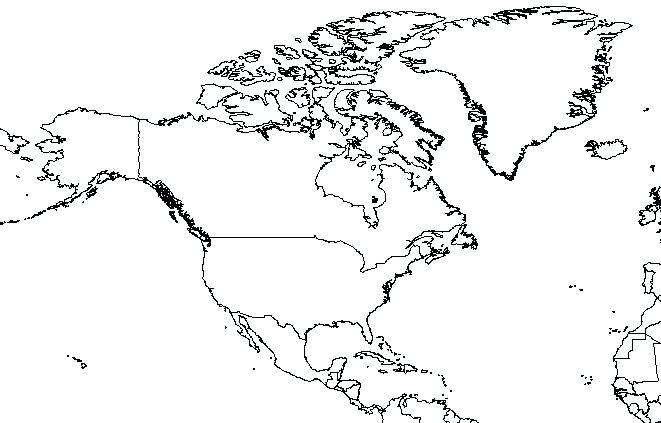 661x423 North Blank Map Printable Maps Of The United States Ideas - North America Map Drawing