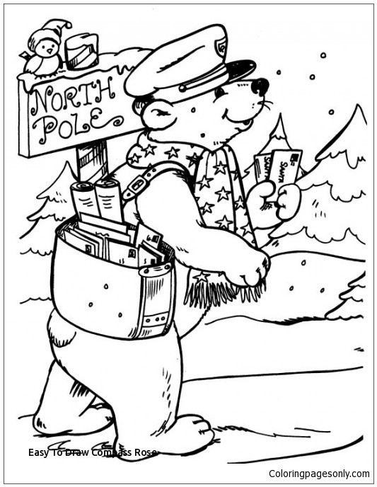 533x688 easy to draw compass rose north arrow symbols dwg autocad drawing - North Arrow Symbols Dwg Autocad Drawing