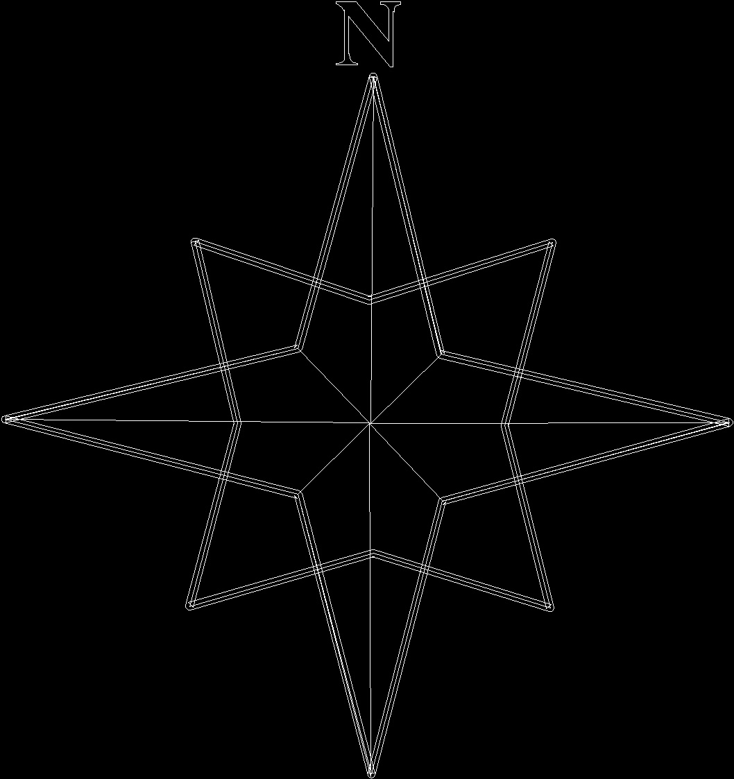 1058x1123 north arrow symbols dwg autocad drawing pics download - North Arrow Symbols Dwg Autocad Drawing