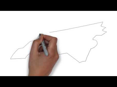 480x360 how to draw north carolina map - North Carolina Drawing