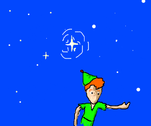 300x250 north star and strange peter pan drawing - North Star Drawing