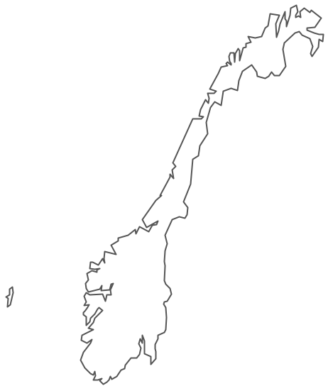 462x551 Geo Map - Norway Drawing