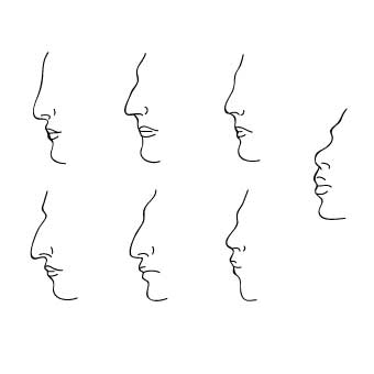 Nose Drawing For Kids at PaintingValley.com | Explore collection of