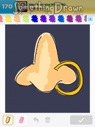 392x522  - Nose Ring Drawing