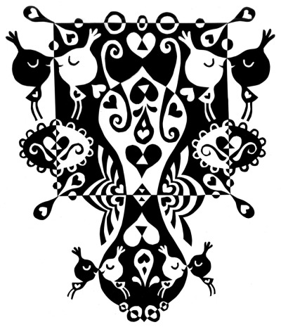 400x465 Notan Tumblr - Notan Drawing