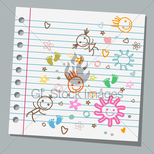 Notebook Paper Drawings at Explore collection of