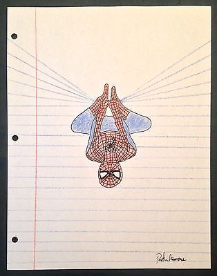 314x400 Spider Man Drawing - Notebook Paper Drawings