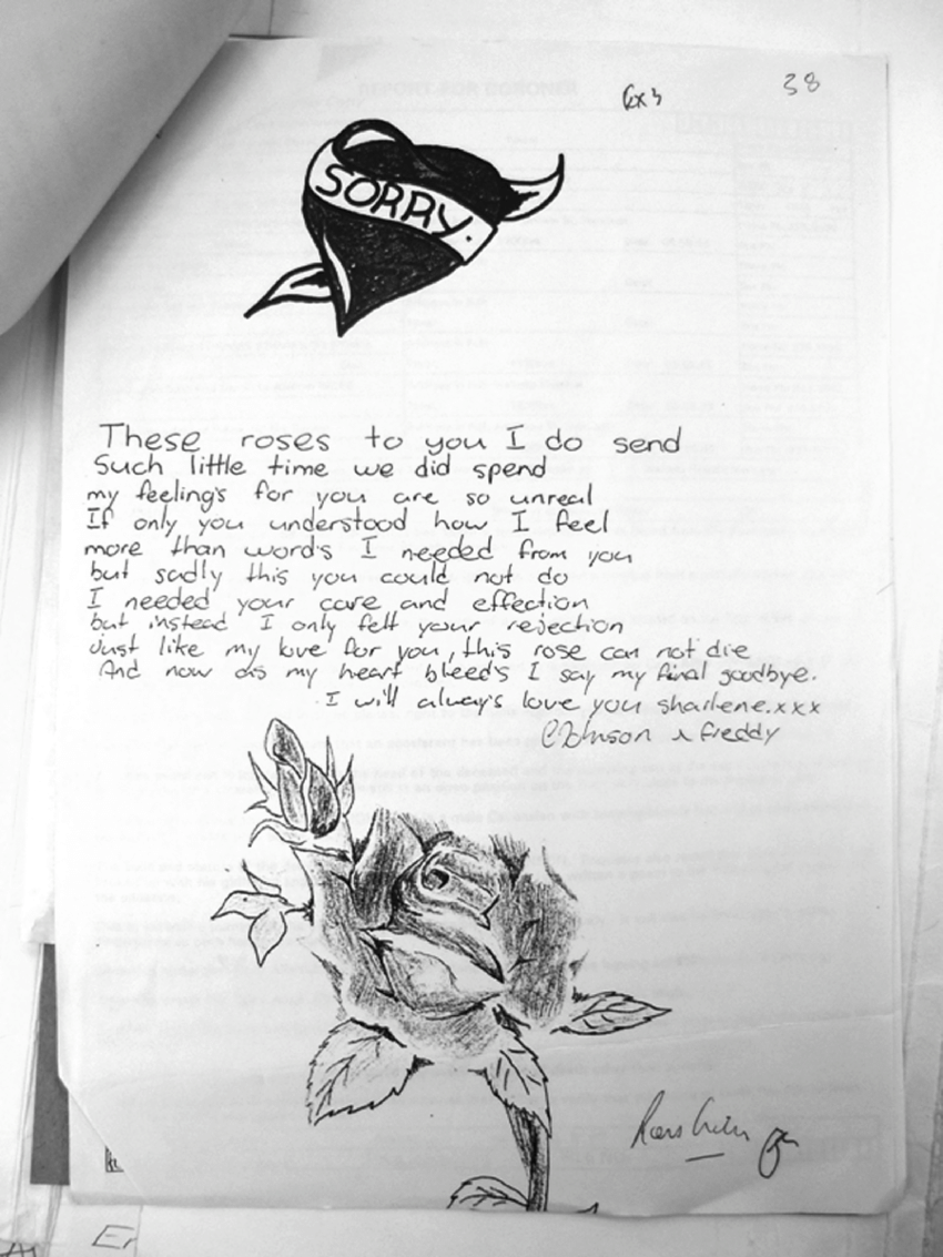 850x1133 drawings and poetry accompanied a small number of suicide notes - Notes Drawing