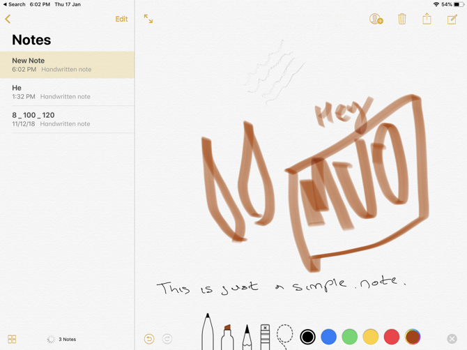 670x502 the best apps for the apple pencil - Notes Drawing