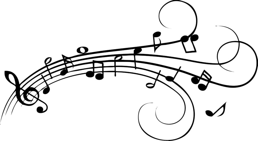 1024x559 Music Notes Drawing - Notes Drawing