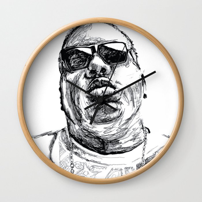 700x700 digital drawing - Notorious Big Drawing