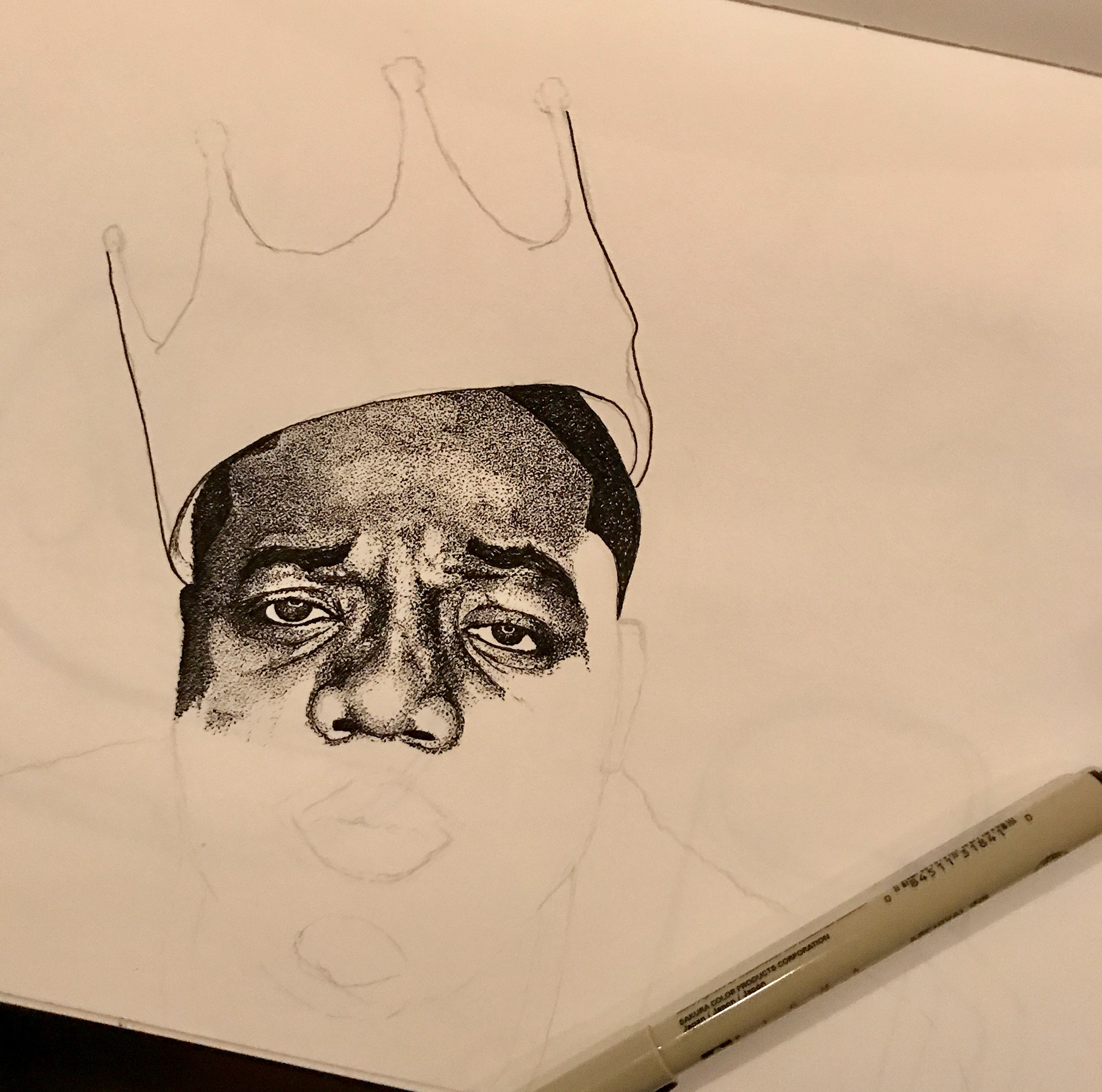 1920x1903 ryan hunter - Notorious Big Drawing