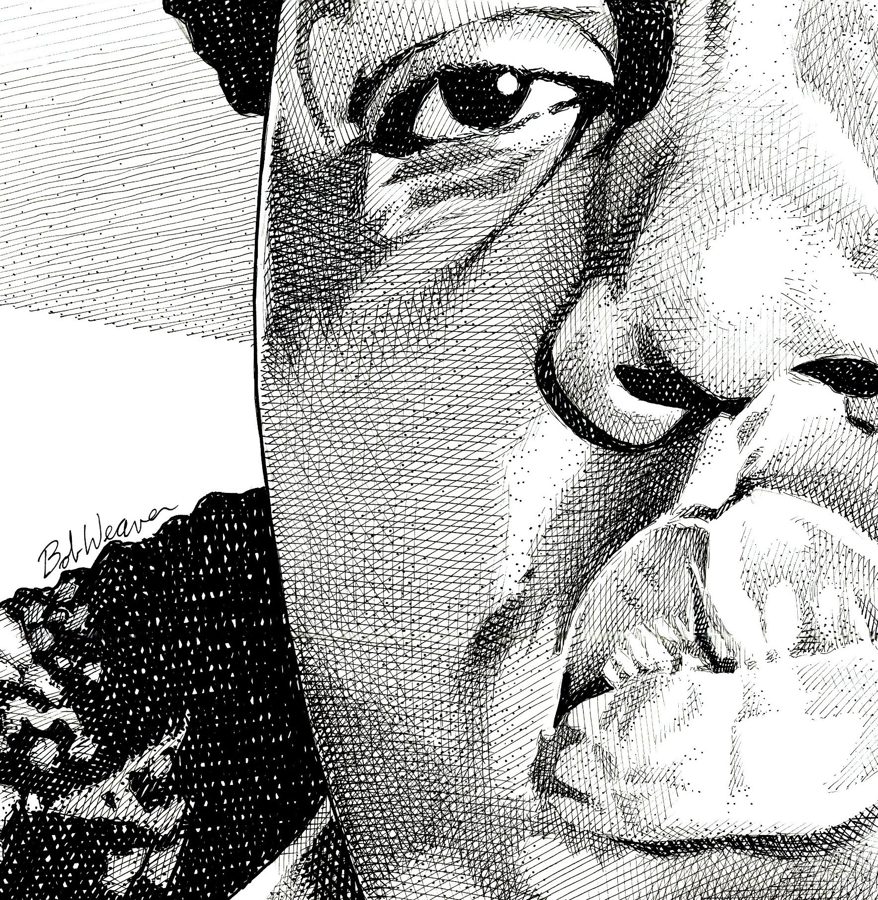 1771x1815 the notorious b i g bobweaver art - Notorious Big Drawing