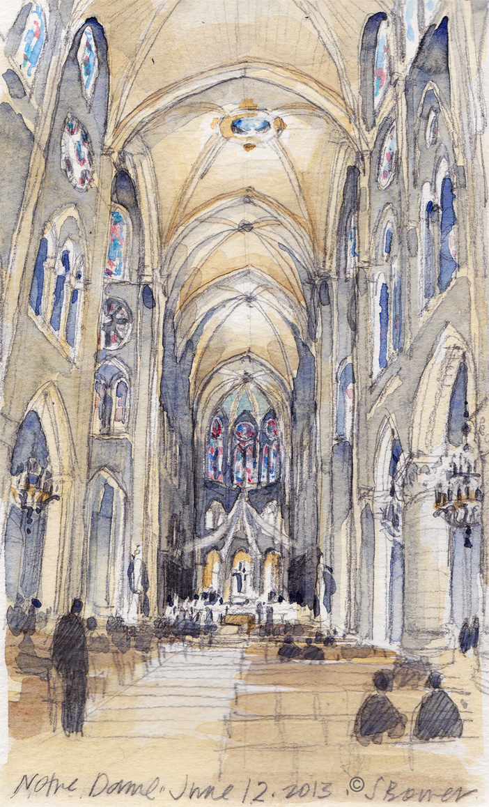 Notre Dame Drawing at Explore collection of Notre