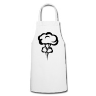 190x190 explosion mushroom nuclear drawing apron spreadshirt - Nuclear Drawing