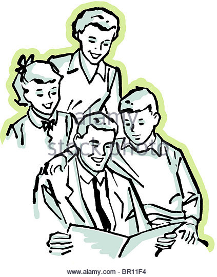 423x540 Nuclear Family Clipart Black And White Great Free Clipart - Nuclear Family Drawing