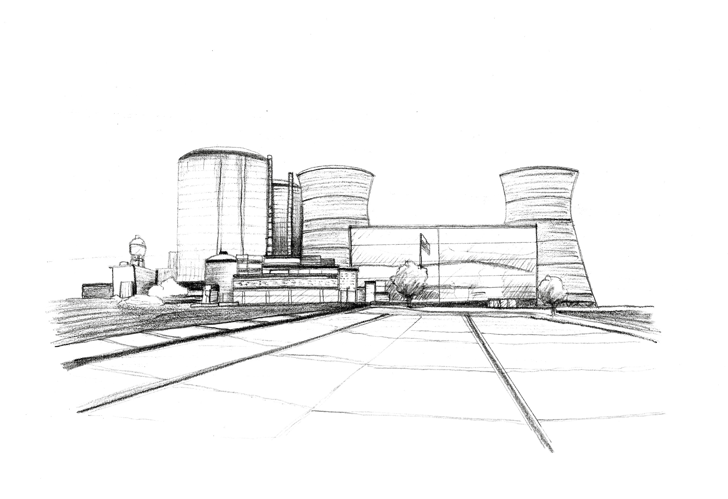 2468x1692 big, ugly, and scary, or how hollywood has misinformed the public - Nuclear Plant Drawing