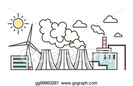 450x290 power plant drawing - Nuclear Plant Drawing