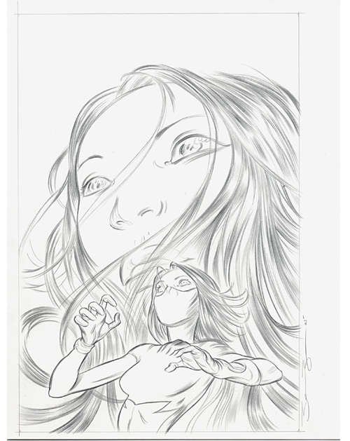 500x629 james jean - Nucleus Drawing