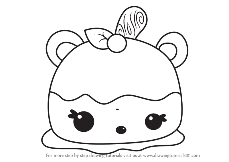 800x567 learn how to draw annie apple from num noms - Num Noms Drawing