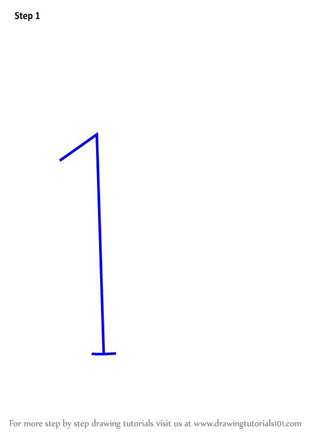 Number 1 Drawing at PaintingValley.com | Explore collection of Number 1