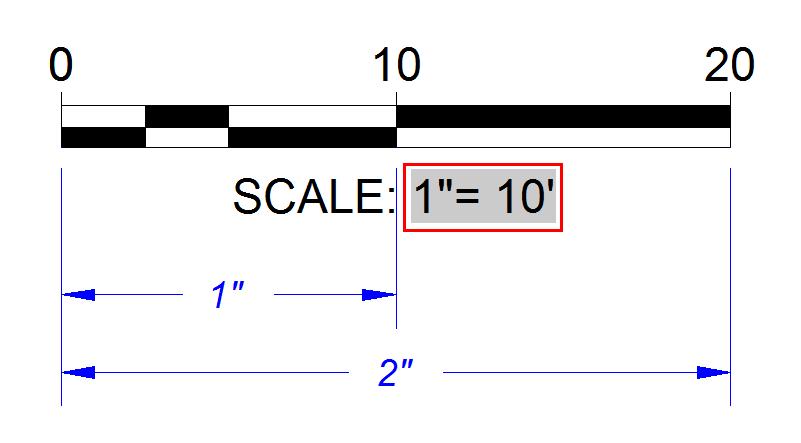801x443 Create A Dynamic Scale Bar Linked To A Viewport In Autocad - Number 10 Drawing