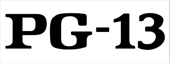 575x213 Rated Pg Clip Art Free Vector In Open Office Drawing - Number 13 Drawing