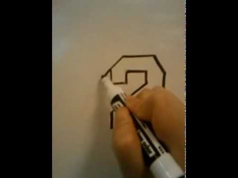 480x360 How To Draw Numbers - Number 2 Drawing