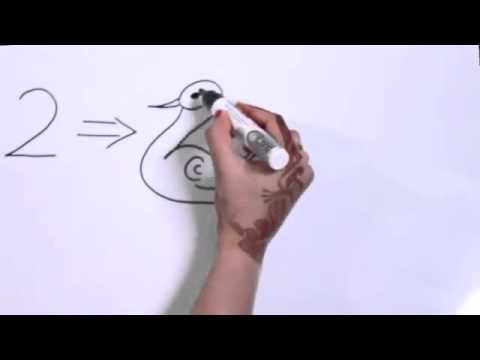 480x360 Number Drawing For Kids - Number 2 Drawing