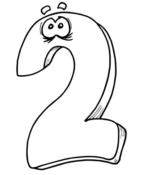 500x600 The - Number 2 Drawing