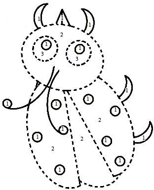 312x385 Color - Number 2 Drawing