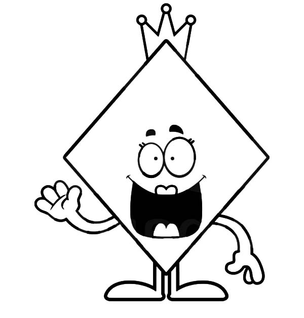 600x627 Diamond Drawing Number For Free Download - Number 9 Drawing