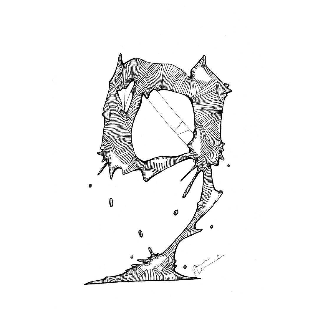 1080x1080 Blowjob Day Number - Number 9 Drawing