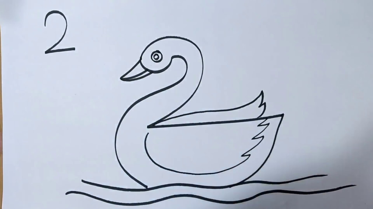 1280x720 Number Drawing For Kids How To Draw Pictures Using English - Number Drawing