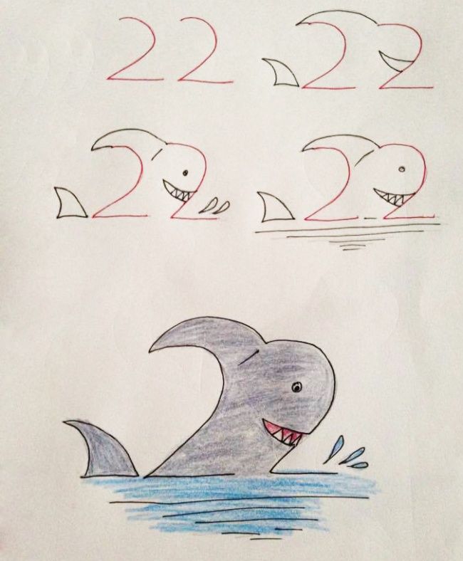 650x788 this is how our favorite foods look in their natural habitats - Number Drawing For Kids