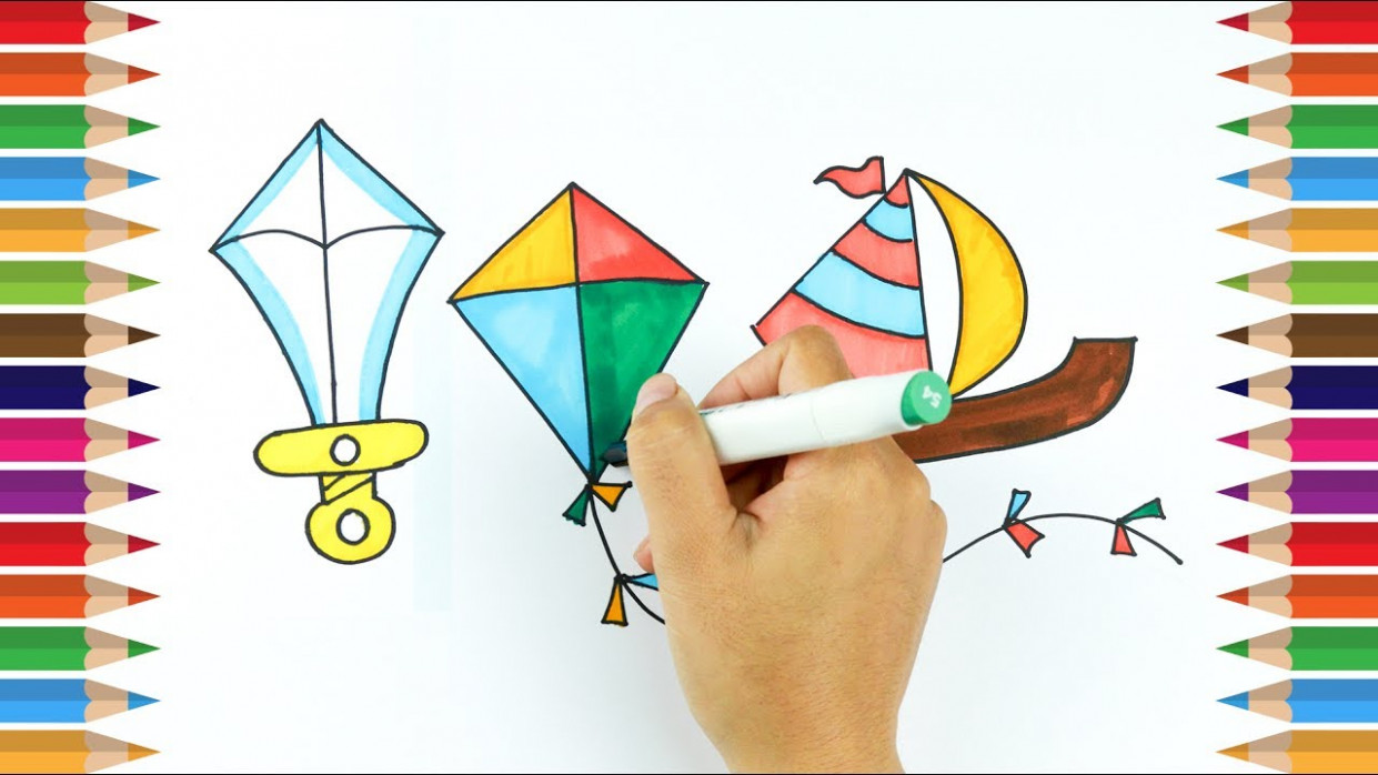 1241x698 How To Draw Using Numbers Draw Using Number Learn Drawing - Number Drawing For Kids