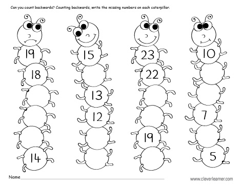 470x363 missing numbers, counting backwards and number identification - Number Drawing Images