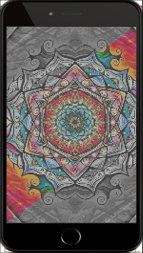 290x512 Sandbox Mandala Coloring Book Color - Number Drawing Images