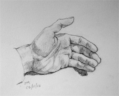 400x324 hand drawing number one - Number One Drawing
