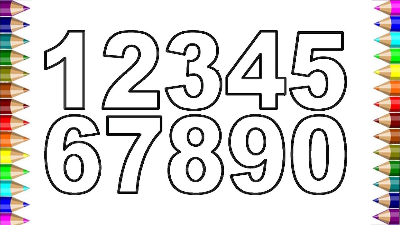 1 10 рис 1 10. Numbers from 1-10. Цифры 1(234)567-89-10. Картинка дети numbers 1-12. Раскраски Numerals 1-10 for Kids.