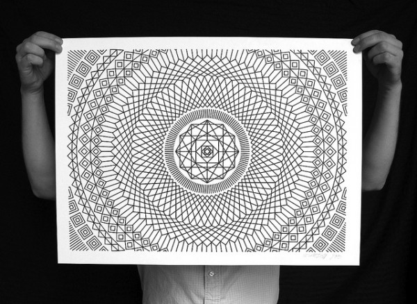 600x438 numerically controlled sharpie drawings colossal - Numerical Drawing