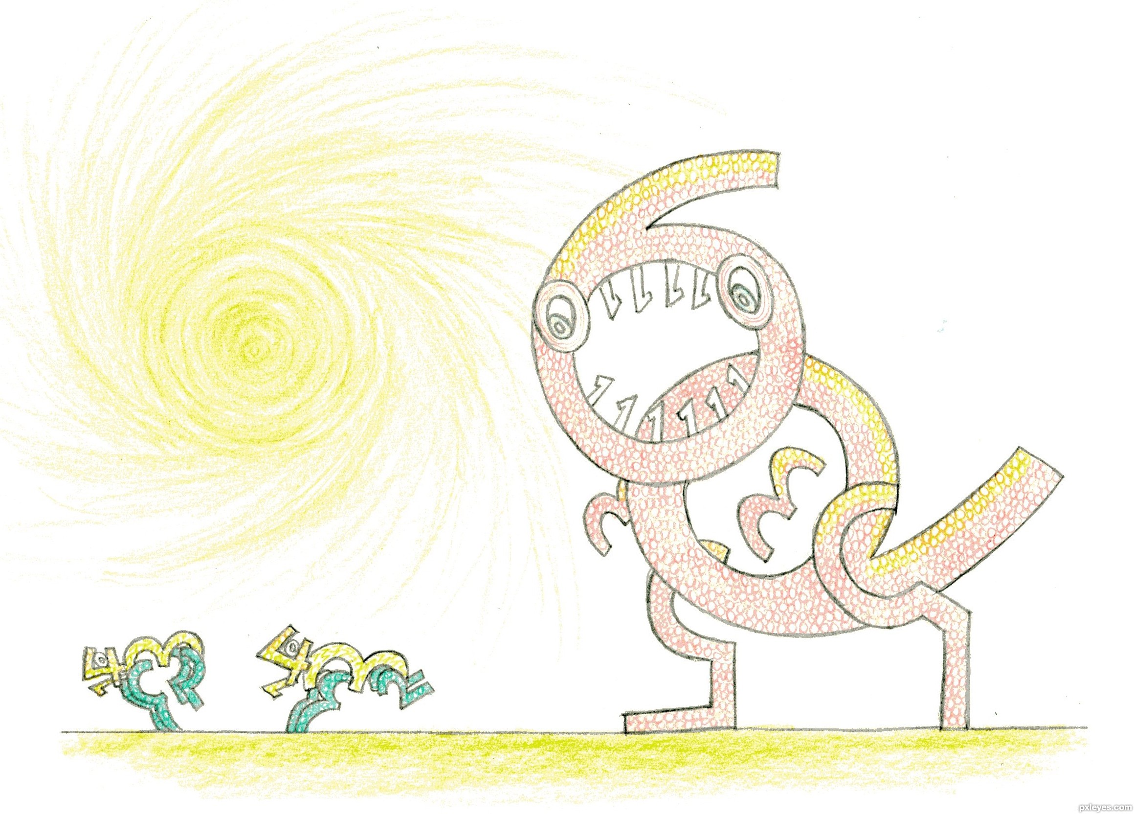 2319x1664 hunting the small numbers picture - Numerical Drawing