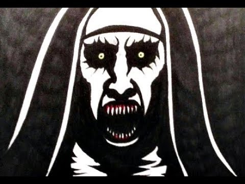 480x360 How To Draw Valak - Nun Drawing