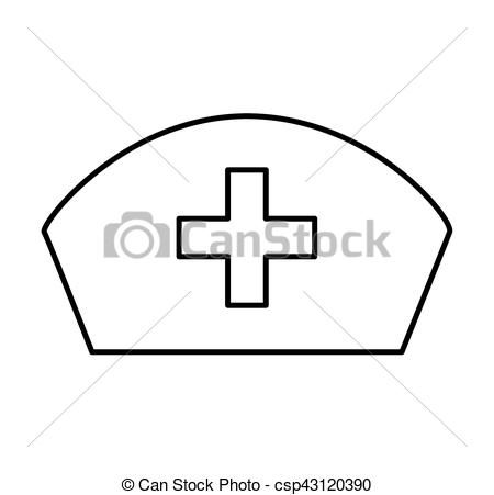 450x451 huge collection of 'nurse hat drawing' download more than - Nurse Cap Drawing